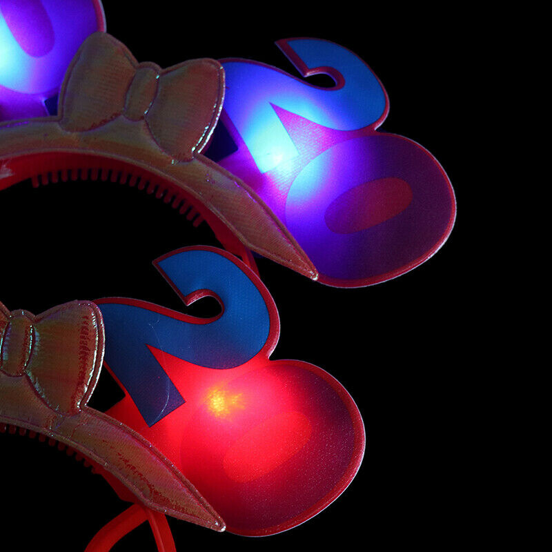 2020 Flashing Led Luminous Light Up Gift Glowing Headband years eve part@