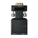 HDMI Female to VGA Male Converter with Audio Adapter SUpport 1080P Signal O Q8Y3