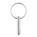 316 Stainless Steel Quick Release Pin 2 Sizes for Boat Top Deck Hinge