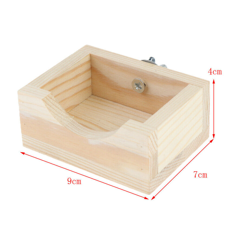 Wooden Hamster Mouse Small Animals Lookout Platform with Screws