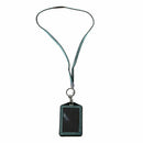 Rhinestone Bling Crystal Custom Lanyard Vertical ID Badge Holder (Light Blu
