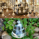 40mm Clear Crystal Glass Hanging Drop Prisms Part Pendant Decor R1B7