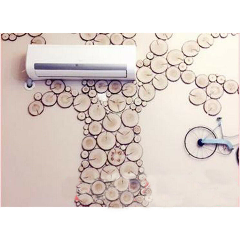 5pcs 9-10cm Blank Natural Wood Slices Circles Log Discs for Drawing DIY Craft