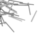 100 Pcs Stainless Steel Dowel Pins Fasten Elements 1.2*15.8mm S8M9