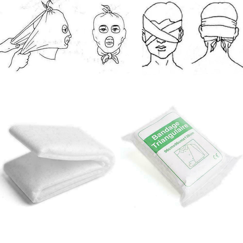 Triangular Bandage Arm Sling Emergency First Aid Gauze HQ Medical Survival R4R0