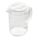 Acrylic Plastic Pitcher with Lid - Great for Iced Tea, Juice & Water 1.5L