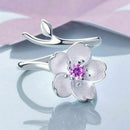 Women Ring Flower Ring Diamond Bend Size Adjustable Open Rings Wedding Jewe J4J4
