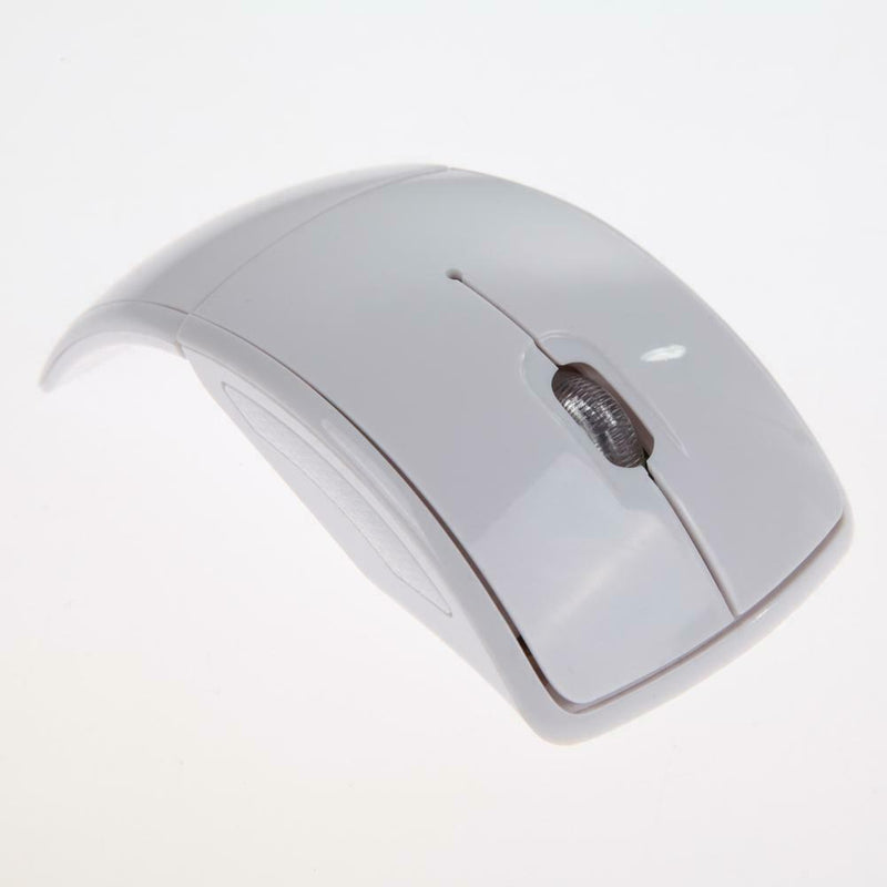 2.4GHz Wireless Arc Folding Mouse with USB Receiver for Laptop Tablet PC