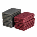 20PCS Abrasive Finishing Pads Pads Fine Grey/Red 15 x 10 x 0.7 cm