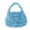 Ribbon Hand-woven Women Handbag Ladies Crochet Handmade Totes Clutch Bags