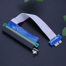 PCI-E Express 1X to 16X Extender Cable Flexible Riser Card Adapter