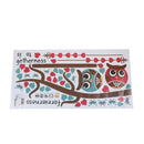 Wall Stickers Home Decor Cartoon Owl Birds Branch Removable Kids Decor Mural 3C