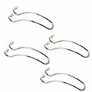 4Pcs Car Seat Back Hooks Vehicle Hidden Headrest Hanger For Handbag Shoppin R1V1