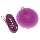 Silicone Cello Endpin Stop Stopper Holder Anchor Anti-slip Mat Round Purple