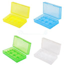 4pcs Dustproof Waterproof Battery Storage Box Holder for 18650/16340/CR123A