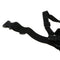 Chest Body Adjustable Harness Strap Outdoor Holder with Clip ABS for Black