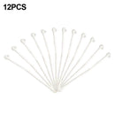 12pcs Fiberglass Tiki Torch Wick Patio Lighting Butter Lamp Durable Home Decor