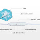 Portable Mini Pulse Body Massager Mobile Phone Control Body Electrode Pad