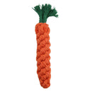 Chew Toys Braided Cotton Rope Carrot Durable Dog Teeth Cleaning For Pet Bite  TE