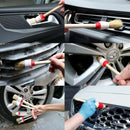 Auto Detailing Brush Set 12 Pcs,Car Cleaner Brush Set Including Natural Boa