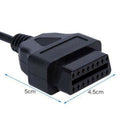 1M OBD2 OBDII 16Pin to USB Charger Adapter Cable Diagnostic Auto Car Scanner