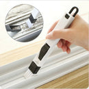 5pc Random Color Windows Groove Cleaning Brush 2 In 1 Multi-Function Window L9K5