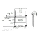 0.96" I2C IIC Serial 128X64 128*64 Blue OLED LCD LED Display Module Board Card