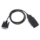 Car Diagnostic Cable 16Pin Male To DB 15Pin Male 100cm Extension Cable
