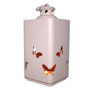 Nordic Style Metal Lantern Candle Holder Wedding Tea Light Decor-Pink