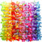 36Pcs Hawaiian Garland Hula Lei Flower Leaves Necklace Tropical Beach Luau Decor