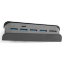 6 in 1 USB Hub with 5 USB A + 1 USB C Ports for PS5 PS5 Digital Edition