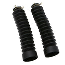 2Pcs Black Rubber Motorcycle Front Fork Shock Absorber Dust Cover For CG125B Kw