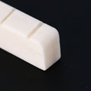 White Guitar Parts 6 String Classical Guitar Bone Bridge Saddle And Nut Set B ES
