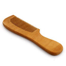 Portable Anti-static Health Care Hair Massage Head Wooden Comb Highquality M&E