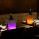 LED Luminous Ice Bucket Beer Wine Whisky Cooler Bowl 5L for Club Bar Party Multi
