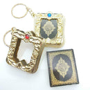 Islamic Quran Small Pendant Religious Keychain Mini Koran F2E7 Keyring P Pe Q8W3