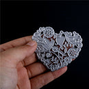 Floral Loving Birds Metal Cutting Dies Stencils For Scrapbooking DIY Card DecoJR
