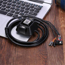 Desktop Computer Case Power Supply on/off Reset Button Switch & Cable Black