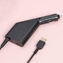 Laptop Car Charger 90W 20V 4.5A Power Adapter for Lenovo Thinkpad Notebook A