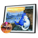 5D DIY Full Drill Diamond Painting Cat Cross Stitch Embroidery Kit (C1102)