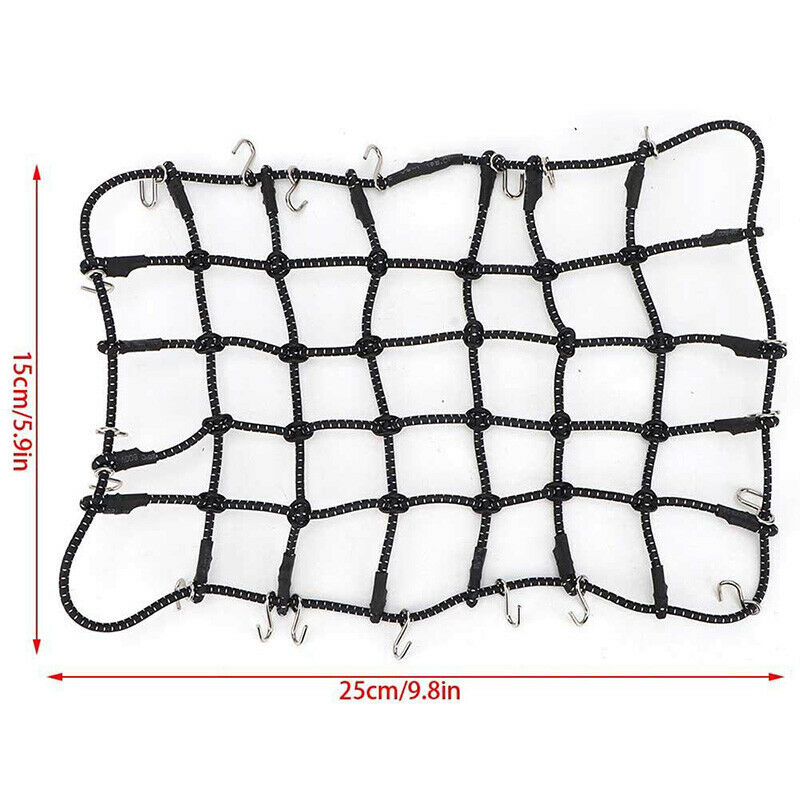 1/10 Scale RC Rock Crawler Accessory Luggage Roof Rack Net for D90 D110 Tra