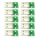 10pcs Micro USB 2.0 Male Head Socket To DIP 2.54mm Pin 4P Adapter Board