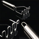 Kitchen Stainless Steel Potato Egg Masher Ricer Vegetable Fruit Crusher Tool FT