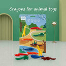 6Colors Pastel Pencil Set Tray Bright Paint Dry Pencil Soft Drawing Crayon Z4V6