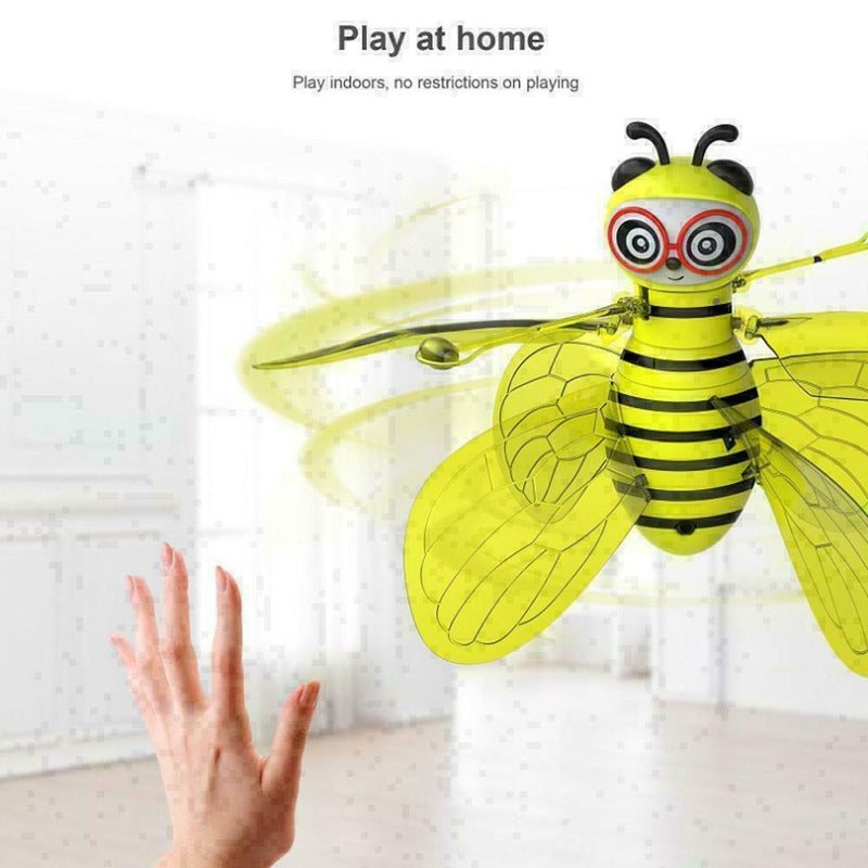 Simulation Little Bee Aircraft Toys Gesture Induction A4J3 Flyin Smart Toys P6K1