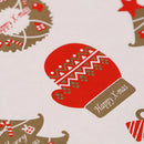 120pcs Merry Christmas Sealing Stickers DIY Gifts Candy Bags Labels Paper TagsJR