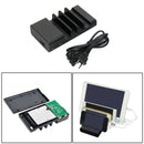 USB Charging Station 4 Port Dock Stand Desktop Multi Charger For Phone Tablet PC
