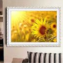 Sunflower 5D Round Full Drill Diamond Painting DIY Needlework Cross Stitch