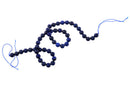 Lapis Lazuli 8mm Round Gem Royal Blue Beads Strand 15"