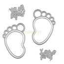 Metal DIY Cutting Dies Embossing Album Paper Card Craft Footprint Design